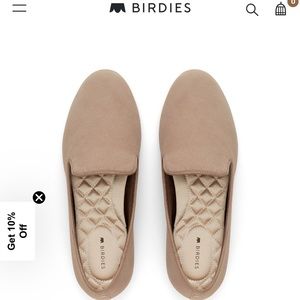 BIRDIES | NWT The Starling suede flats in Latte | Size 9